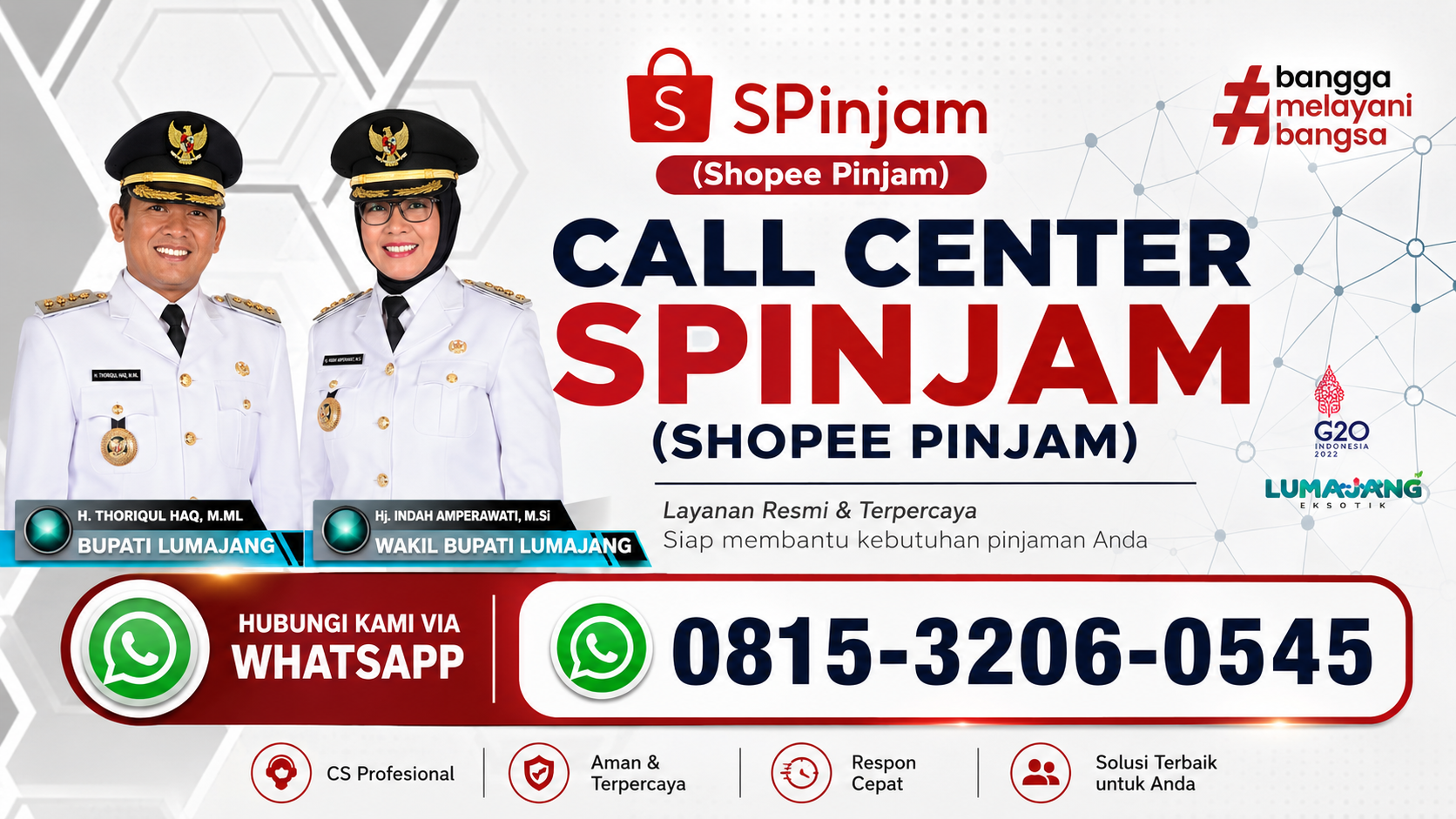 Call Center SPinjam (Shopee Pinjam) – Hubungi WhatsApp 0815-3206-0545