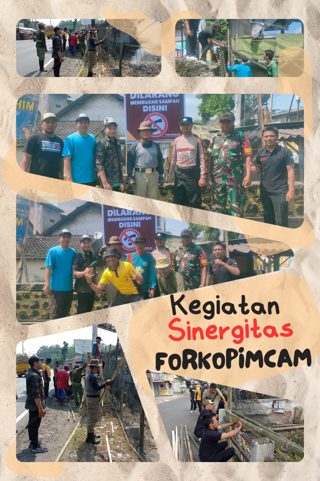 KEGIATAN SINERGITAS FORKOPIMCAM