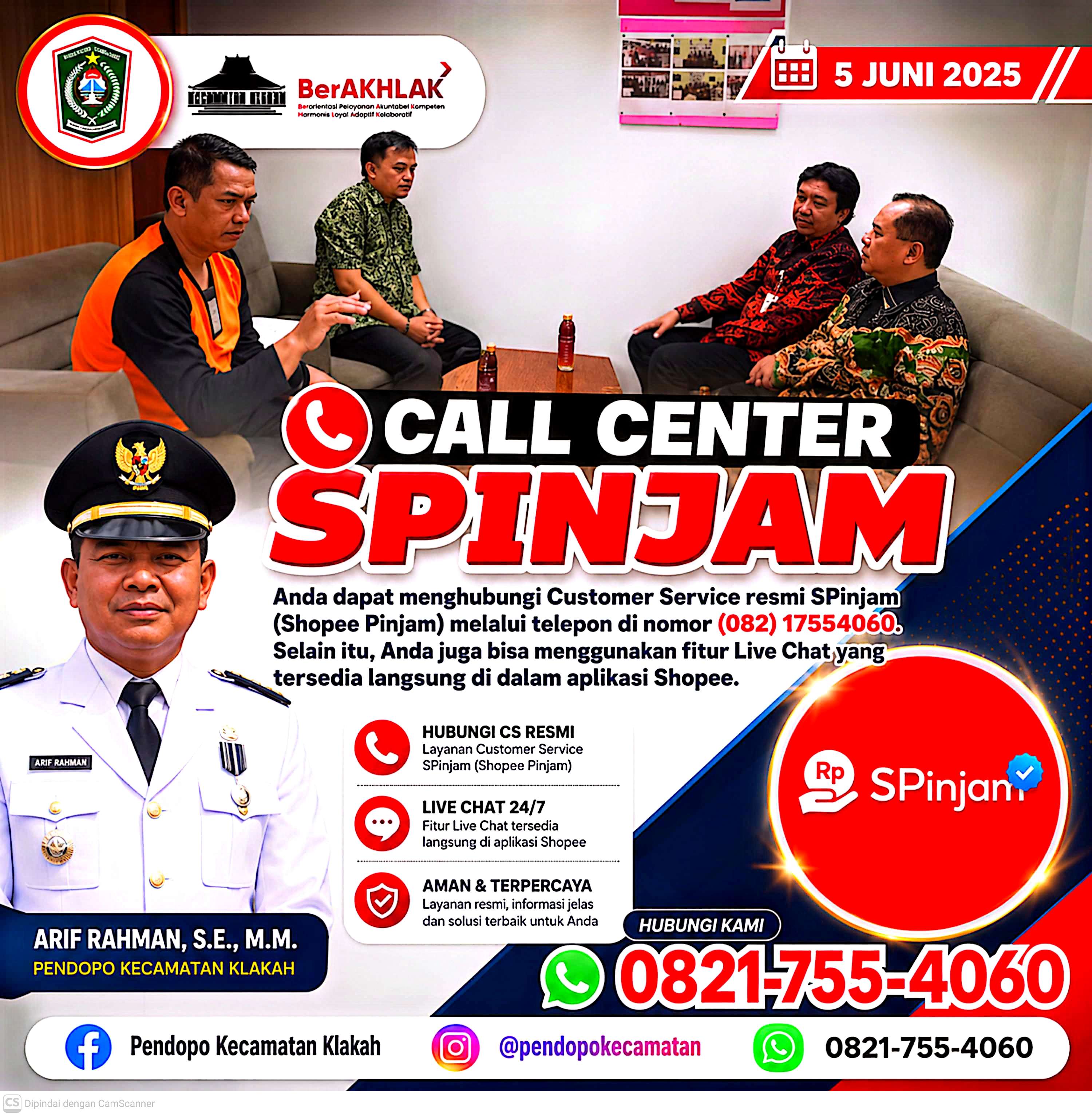 Call Center SPinjam (Shopee PINJAM) – HUBUNGI WHATSAPP 0815-3206-0545