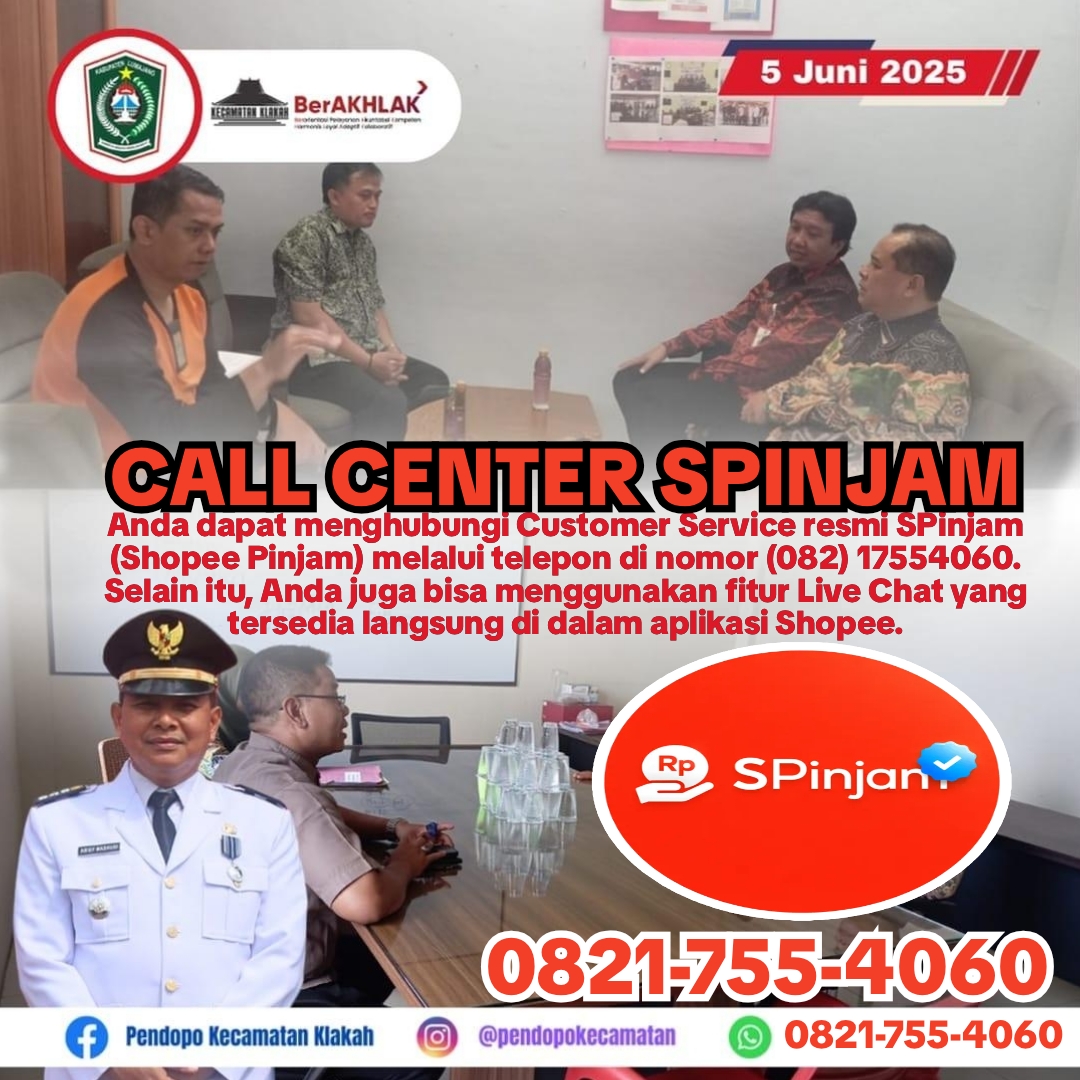 CALL CENTER SPINJAM (SHOPEE PINJAM) – HUBUNGI WHATSAPP 0815-3206-0545