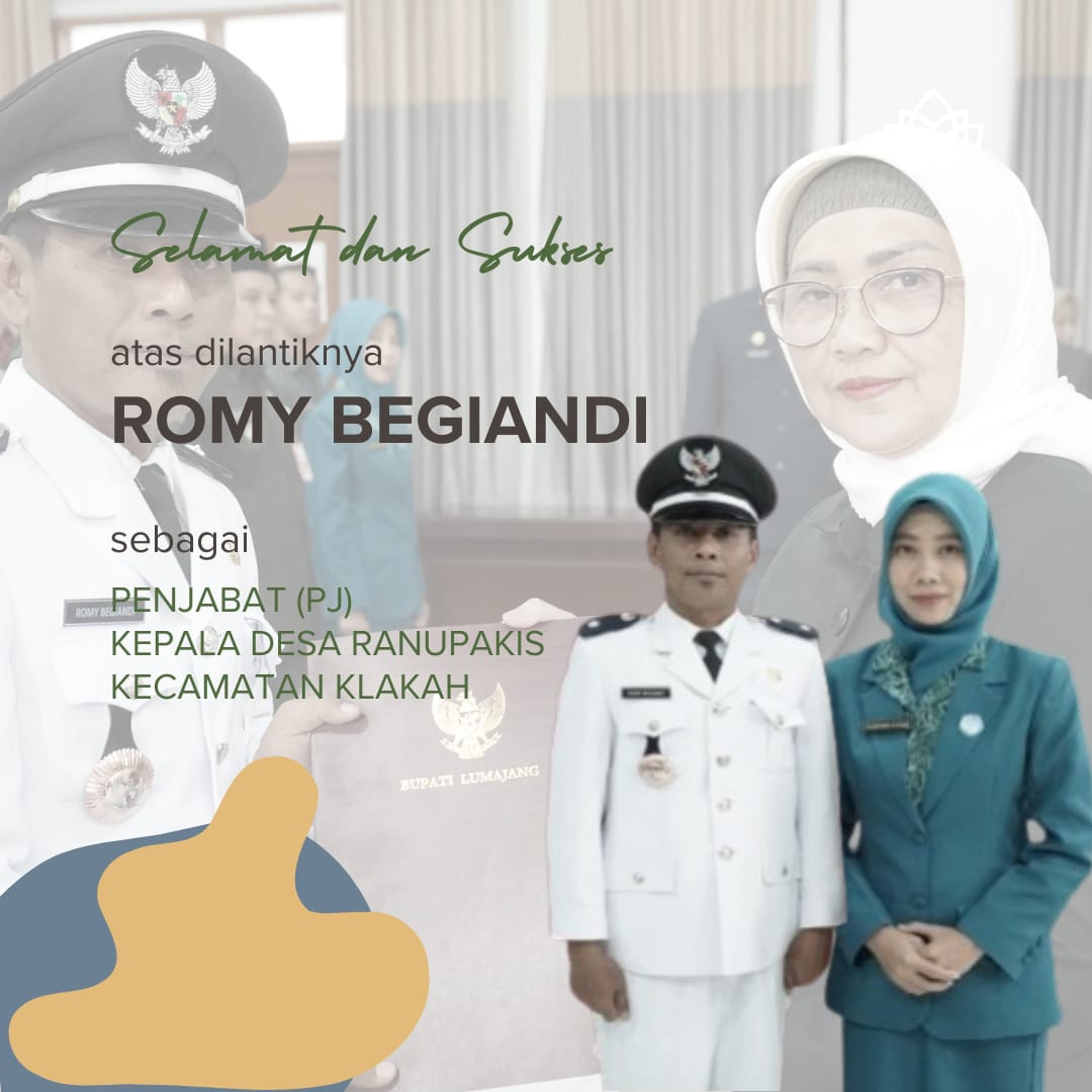 PELANTIKAN PJ KEPALA DESA RANUPAKIS