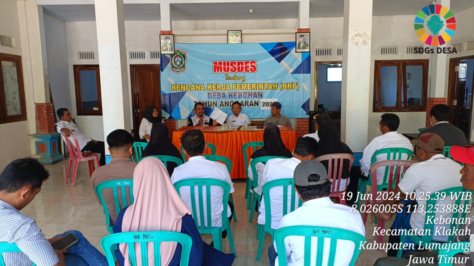 MUSDES RKP TAHUN 2025 DESA KEBONAN 