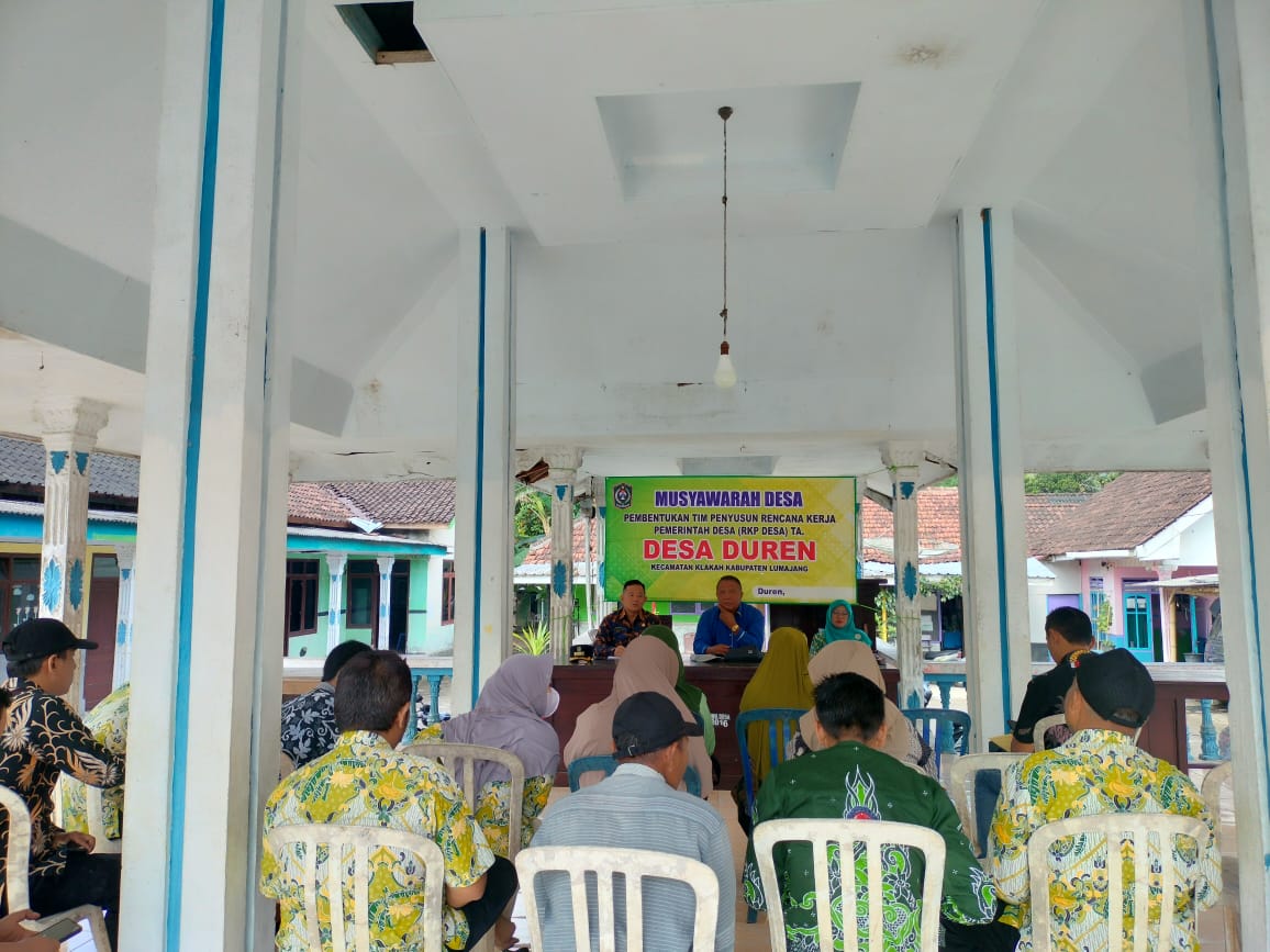 MUSDES RKP TAHUN 2025 DESA DUREN