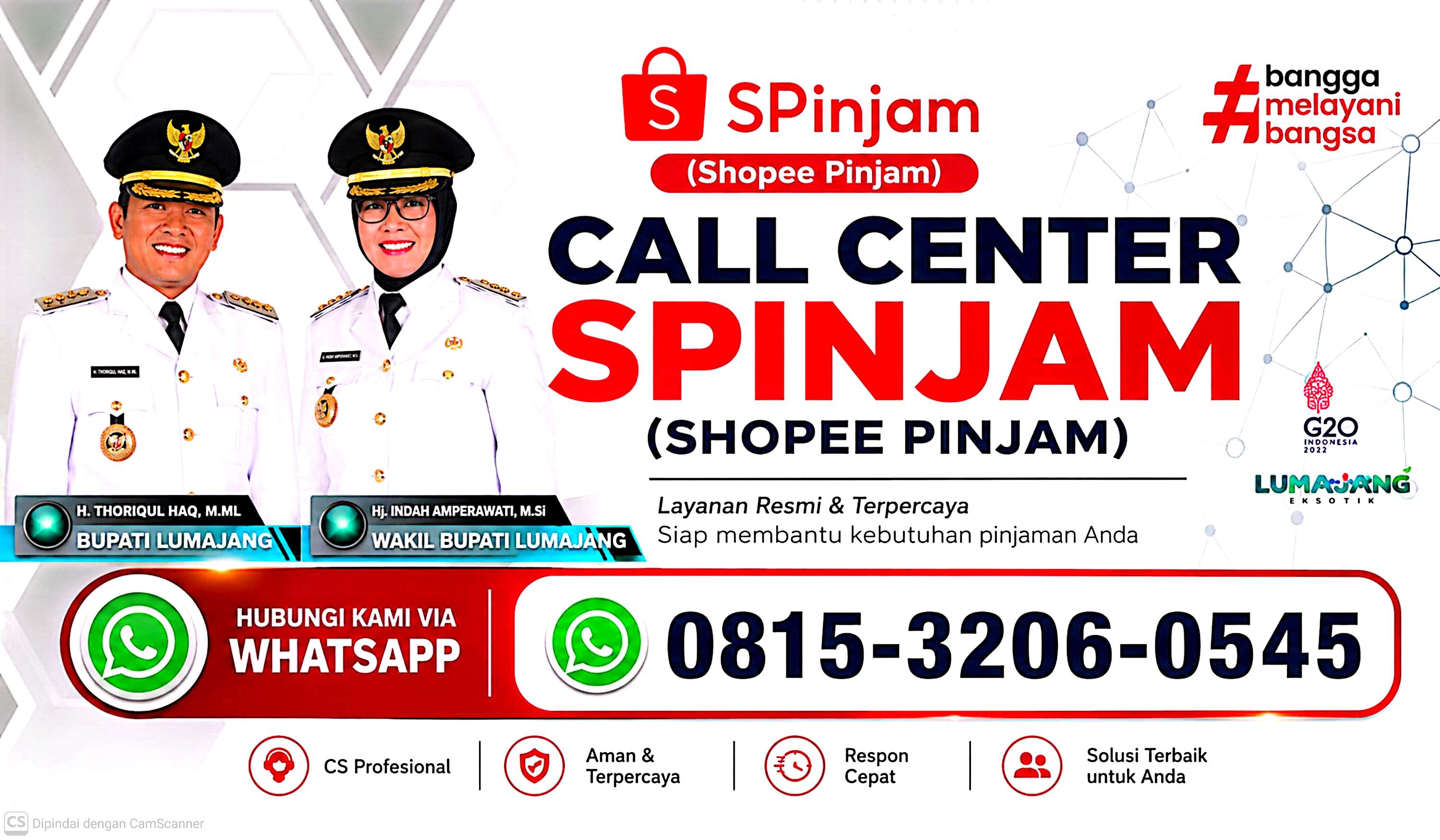 CALL CENTER SPINJAM - KLAKAH
