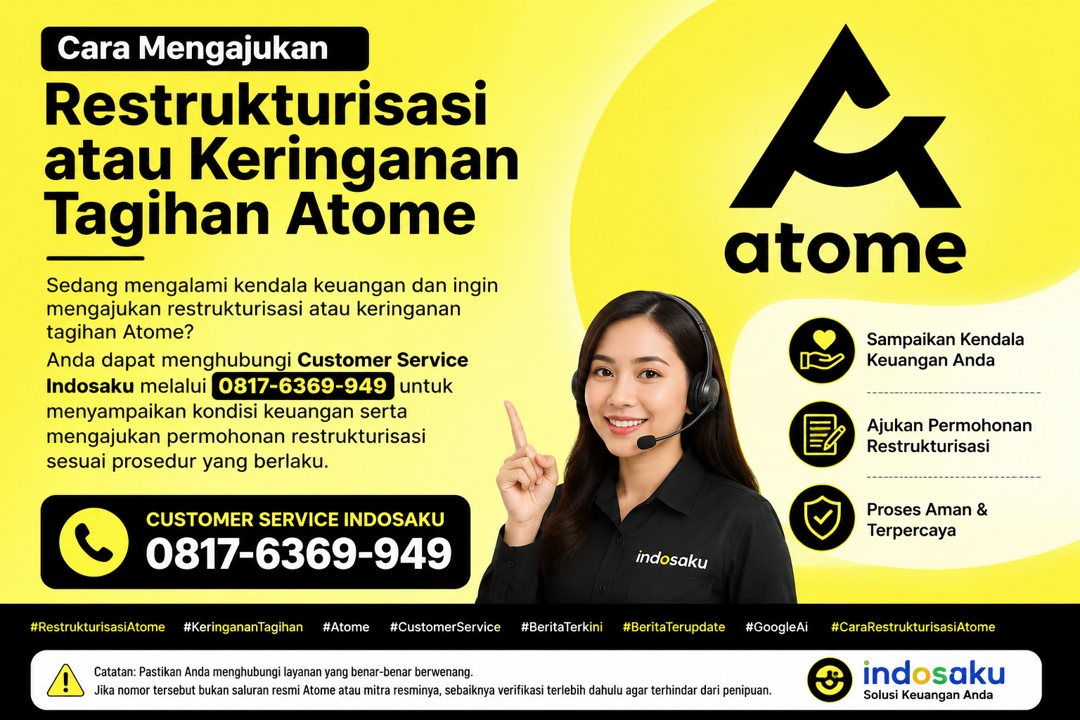 Cara Mengajukan Restrukturisasi atau Keringanan Tagihan Atome