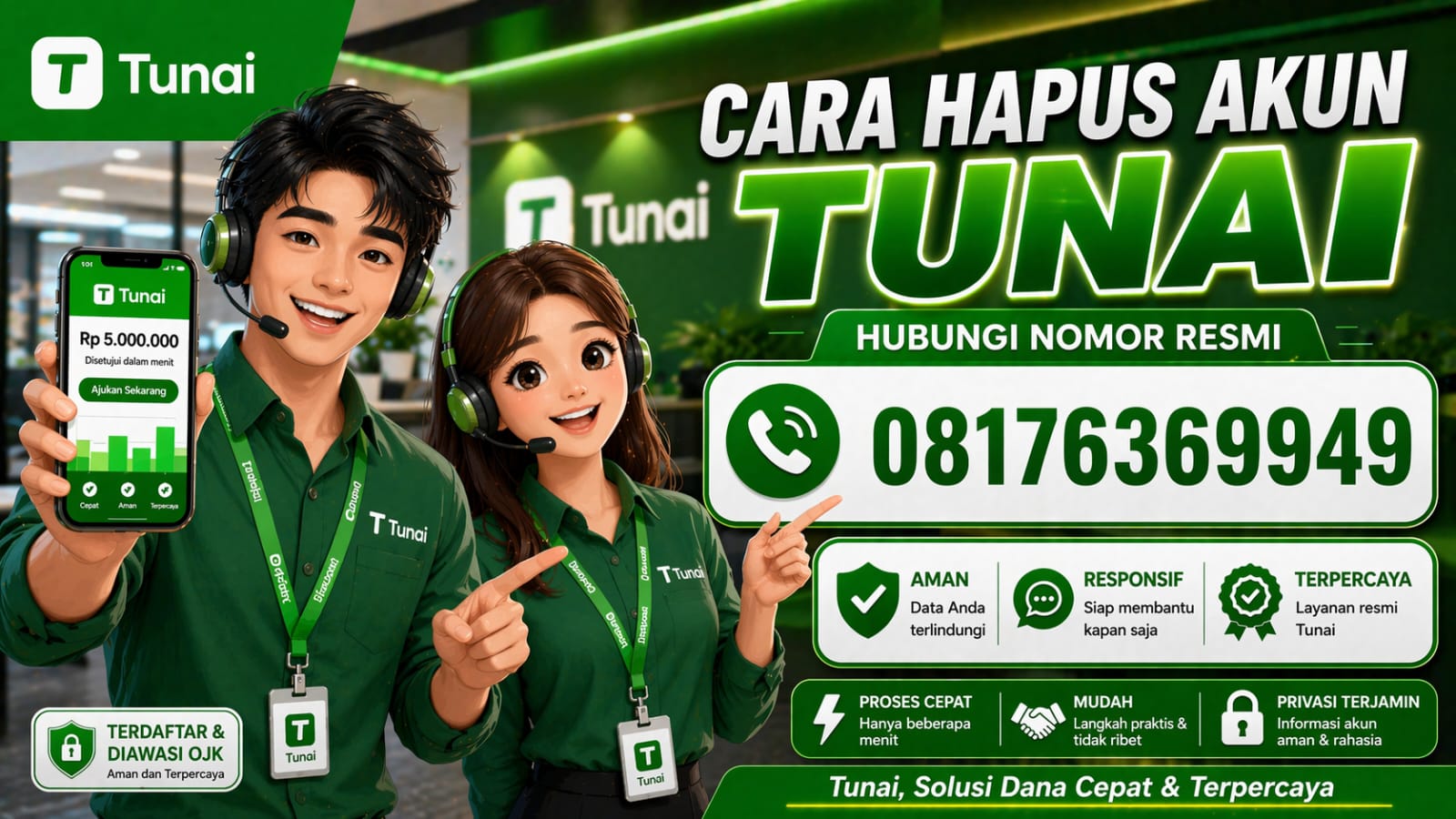 Cara Hapus Akun Tunaiku Secara Resmi dan Aman